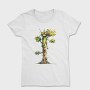 Quirky Tree Monster, Tricou Femei
