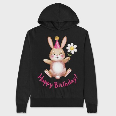 Rabbit Party Hat, Hanorac Oversize Barbati (Unisex)