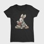Rabbit Reading Books, Tricou Femei