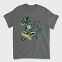 Astronaut Dj, Tricou Barbati (Unisex)
