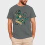 Astronaut Dj, Tricou Barbati (Unisex)