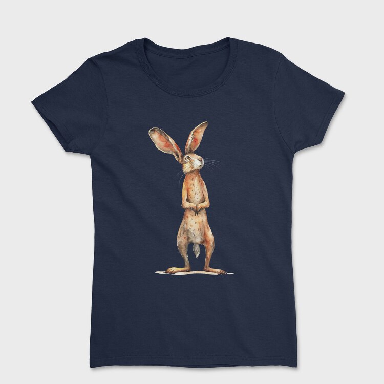 Rabbit Standing Wise, Tricou Femei
