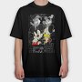 Mickey Donald Thinking Urban Art 99, Tricou Oversize Barbati (Unisex)
