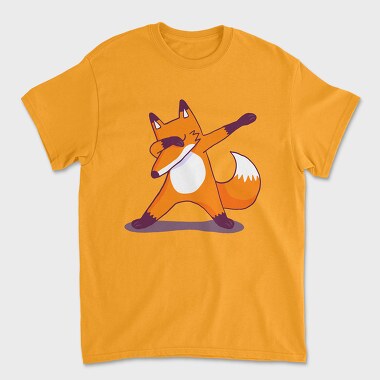 Dab Animal Comics Fox, Tricou Barbati (Unisex)