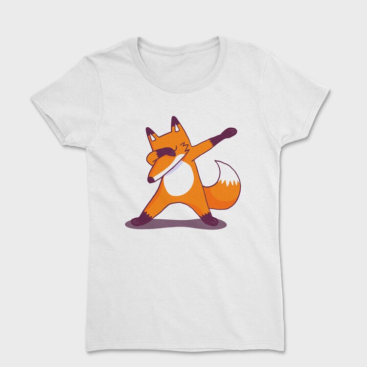 Dab Animal Comics Fox, Tricou Femei