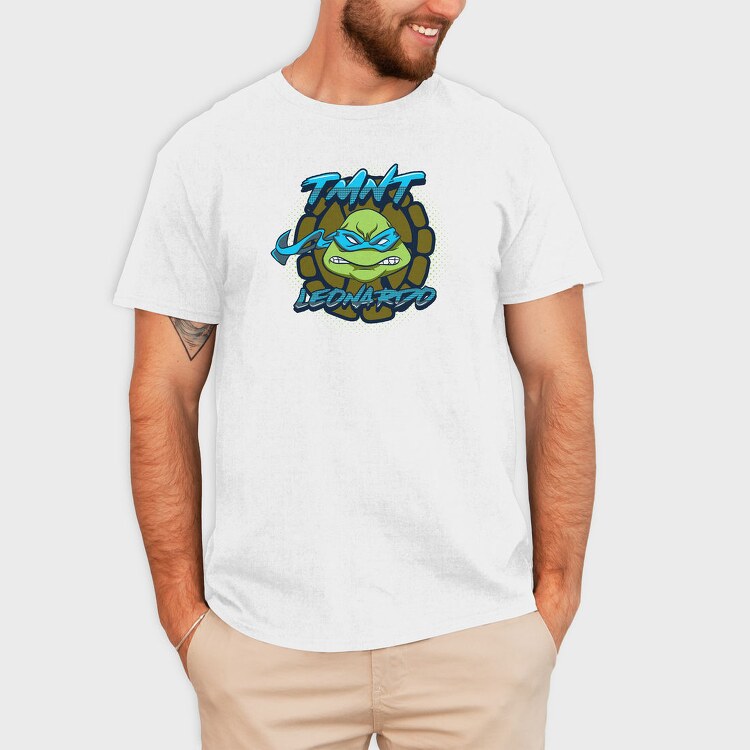 Ninjaturtles Leonardo Urban Art 99, Tricou Barbati (Unisex)