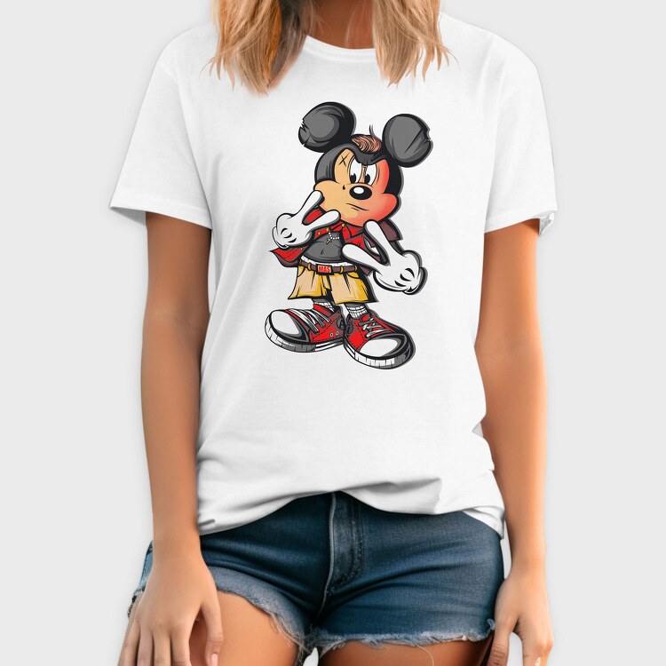 Mickey Mouse Urban Style, Tricou Barbati (Unisex)