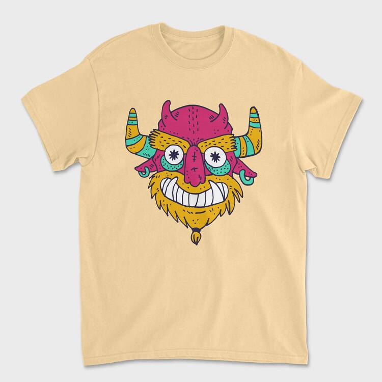 Monster Faces 3, Tricou Barbati (Unisex)
