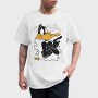 Daffy Duck Looney Tunes Urban Art, Tricou Barbati (Unisex)