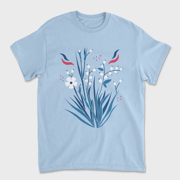 Nature Botanical 1, Tricou Barbati (Unisex)