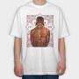 Tupac Tribute Paisley Tattoo 1971 1996, Tricou Oversize Barbati (Unisex)