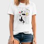 Sylvester Tweety Comic Art Urban Eyes, Tricou Barbati (Unisex)