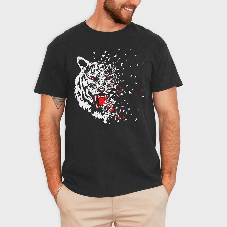 Red Crab Eyes Blood Splatter, Tricou Barbati (Unisex)
