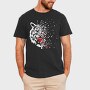 Red Crab Eyes Blood Splatter, Tricou Barbati (Unisex)