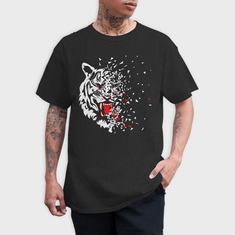 Red Crab Eyes Blood Splatter, Tricou Barbati (Unisex)