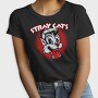 Stray Cats Red Eyes Animal Eyes, Tricou Femei