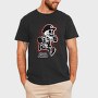 Super Mario Skeleton Blood Splatter, Tricou Barbati (Unisex)