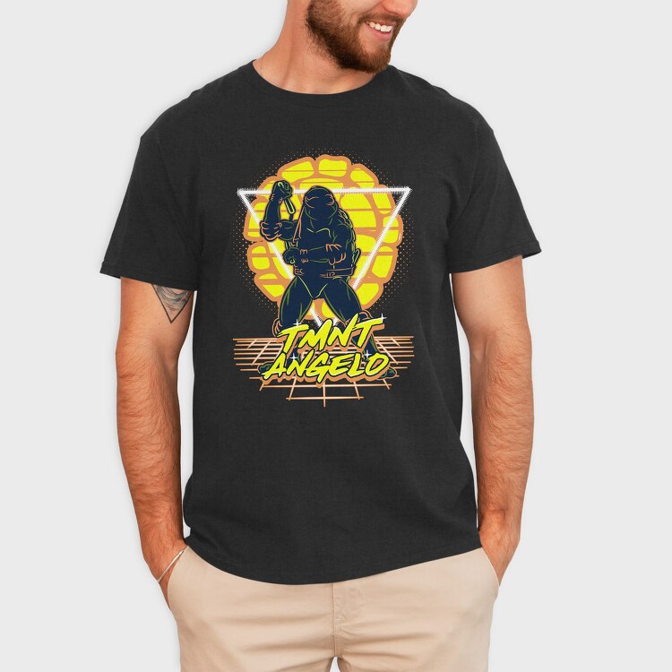 Ninjaturtles Angelo Splash Art 99, Tricou Barbati (Unisex)