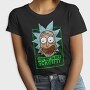Zombie Rick Morty Eyes Blood 99, Tricou Femei