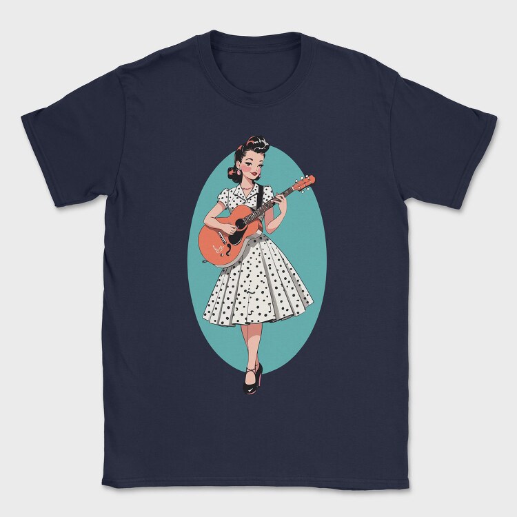 Pin Up Girl, Tricou Barbati (Unisex)