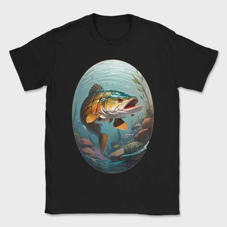 Pikewater Fish, Tricou Barbati (Unisex)