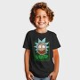 Zombie Rick Morty Eyes Blood 99, Tricou Copii