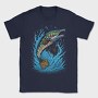 Pike Fish Jump, Tricou Barbati (Unisex)