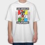 Sylvester Tweety Urban California 1976, Tricou Oversize Barbati (Unisex)