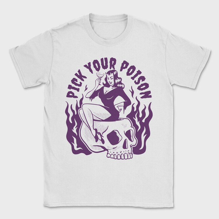 Pick Your Poison, Tricou Barbati (Unisex)
