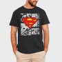Superman Secret Identity Eyes, Tricou Barbati (Unisex)
