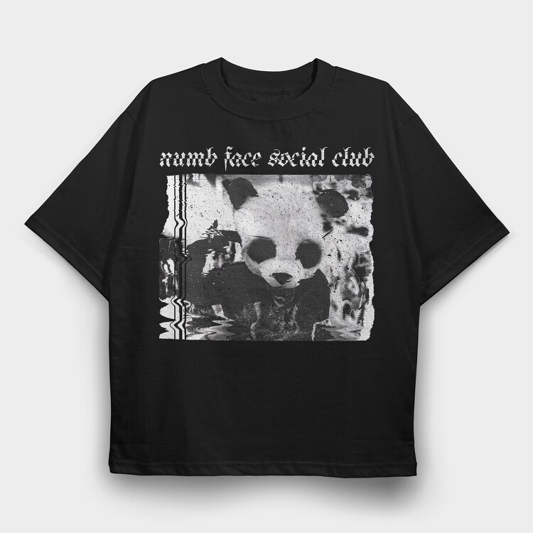 Photocopy Numb, Tricou Oversize Barbati (Unisex)