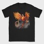 Phoenix Bird, Tricou Barbati (Unisex)