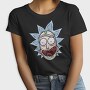 Zombie Rick Morty Eyes Blood, Tricou Femei