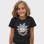 Zombie Rick Morty Eyes Blood, Tricou Copii