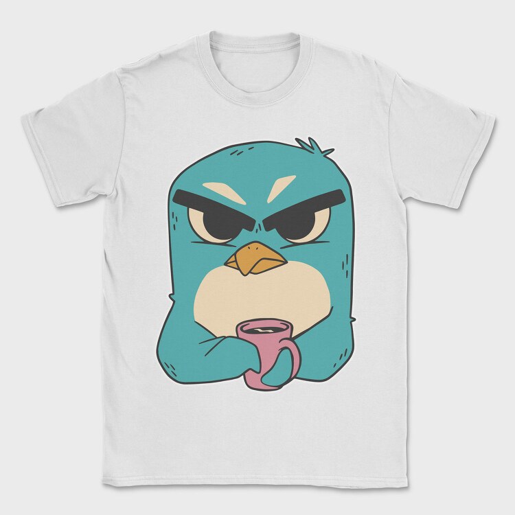 Penguin Coffee, Tricou Barbati (Unisex)