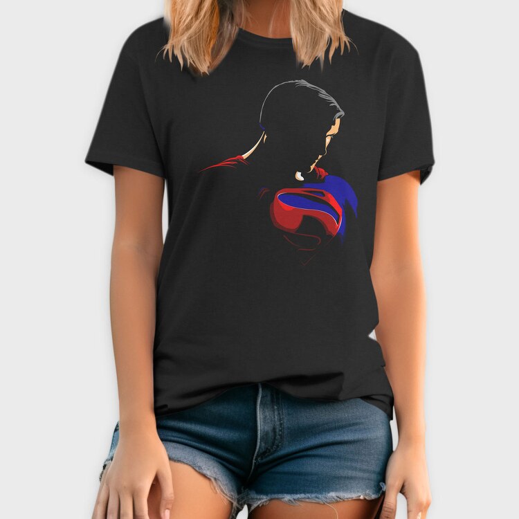 Superman Silhouette Back 99, Tricou Barbati (Unisex)