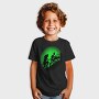 Zombie Walking Stairs Ghoul Green Light, Tricou Copii
