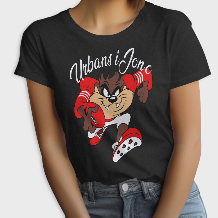 Taz Devil Football Eyes 99, Tricou Femei