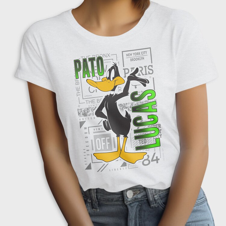 Daffy Duck New York City Urban Art, Tricou Femei