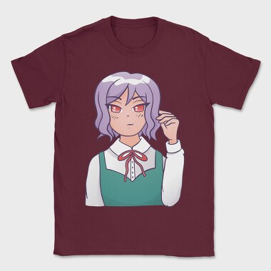 Purple Schoolgirl, Tricou Barbati (Unisex)