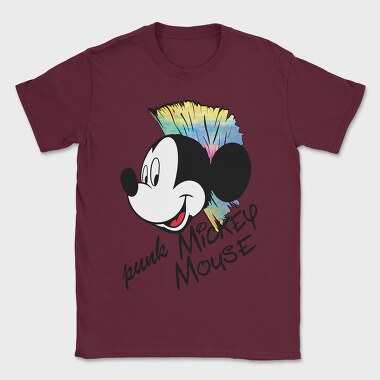 Punk Mickey Mouse, Tricou Barbati (Unisex)