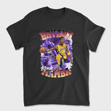 Bryant Mamba Lakers, Tricou Barbati (Unisex)