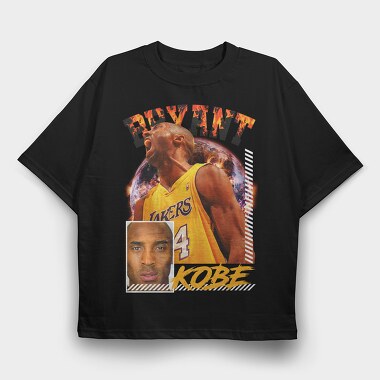 Kobe Basketball, Tricou Oversize Barbati (Unisex)