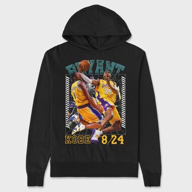 Kobe Bryant Dunks 8 24, Hanorac Oversize Barbati (Unisex)