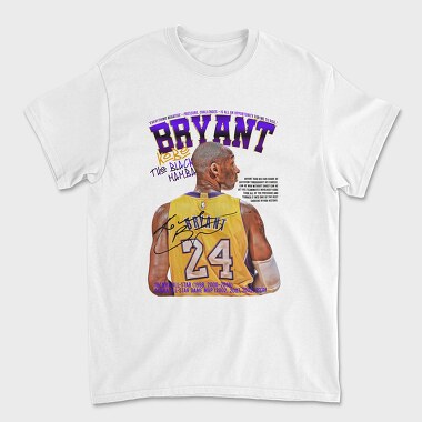 Kobe Bryant Mamba, Tricou Barbati (Unisex)
