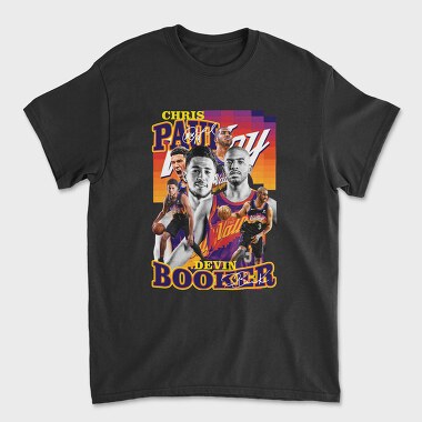 Nba Booker Devin, Tricou Barbati (Unisex)