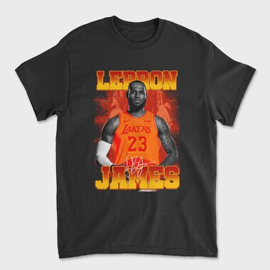 Nba Lebron James, Tricou Barbati (Unisex)