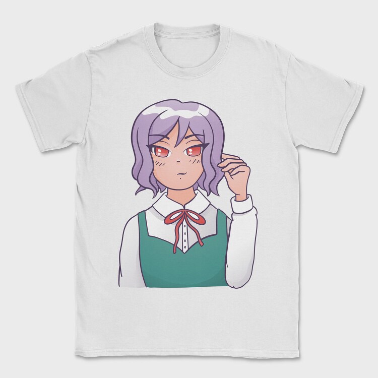 Purple Schoolgirl, Tricou Barbati (Unisex)