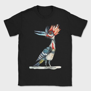 Quirky Feathered Feather, Tricou Barbati (Unisex)