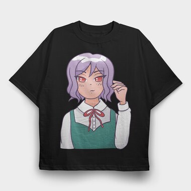 Purple Schoolgirl, Tricou Oversize Barbati (Unisex)